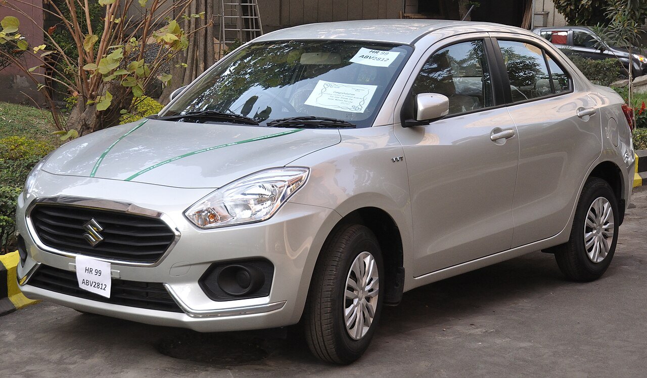 Dzire / Etios Sedan — exact Kashmir cab hire photo